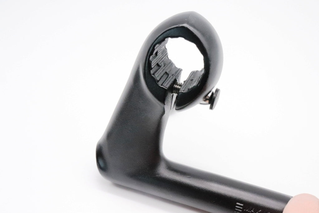 Retro Vorbau 25,4mm 22,2 mm für Rennrad Singlespeed in 150mm/80 mm Schwarz neu