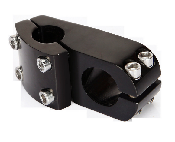 BMX Vorbau 50mm CNC Alu Top-Load 22,2mm 1 1/8" Lenkervorbau Freestyle Retro