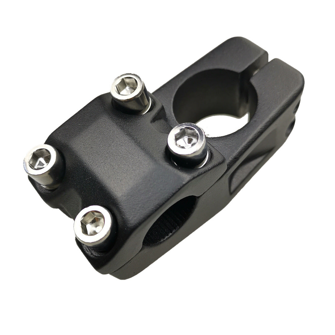 BMX Vorbau 40mm 15° Rise CNC Alu Anti-Rutsch 22,2mm Stunt Dirt Jump Super Short