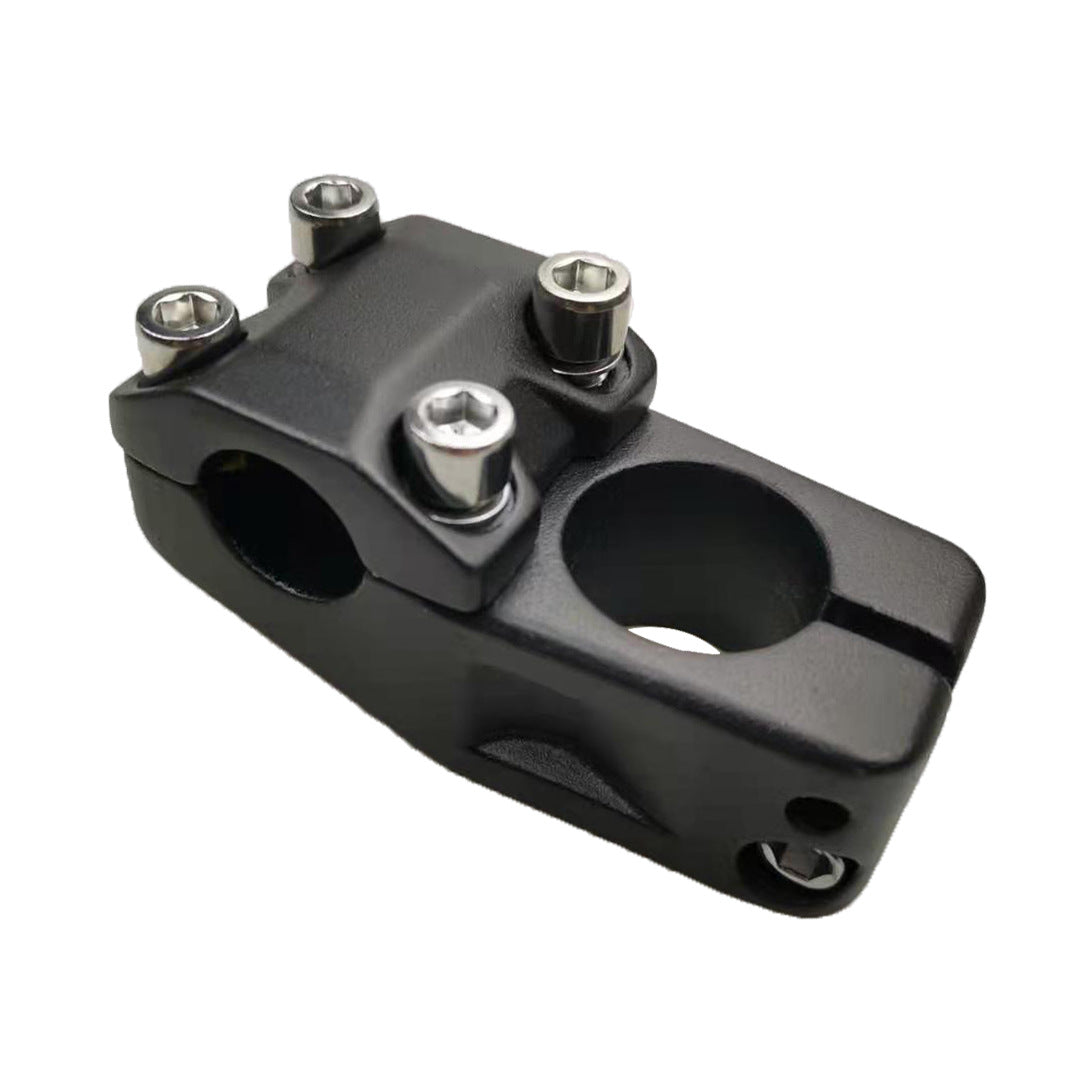 BMX Vorbau 40mm 15° Rise CNC Alu Anti-Rutsch 22,2mm Stunt Dirt Jump Super Short
