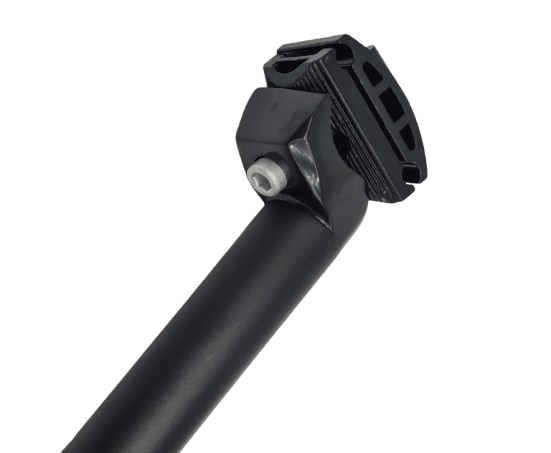 Alu Sattelstütze 450mm extra lang 27,2 31,6 mm MTB Rennrad schwarz Sattelstange