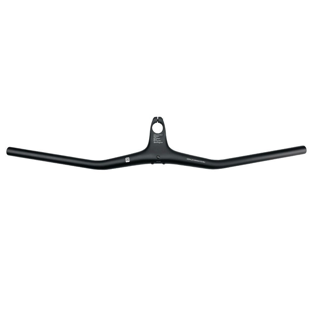 Carbon MTB Lenker Vorbau Integriert 740mm T700 280g Cockpit + Steuersatz Matt