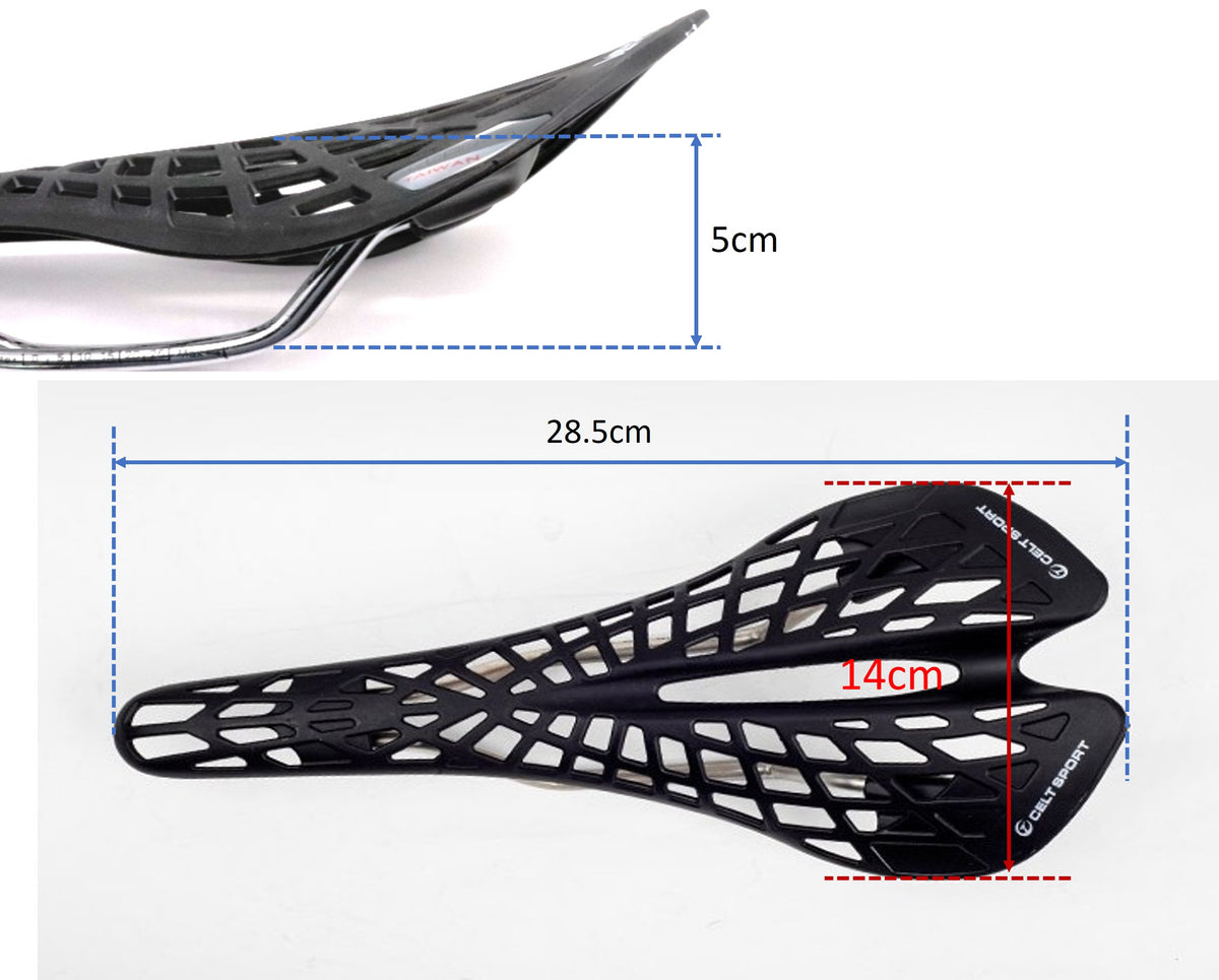 Fahrrad Sattel Sportsattel MTB Fahrradsattel Trekking sattel Saddle schwarz Weiß Blau