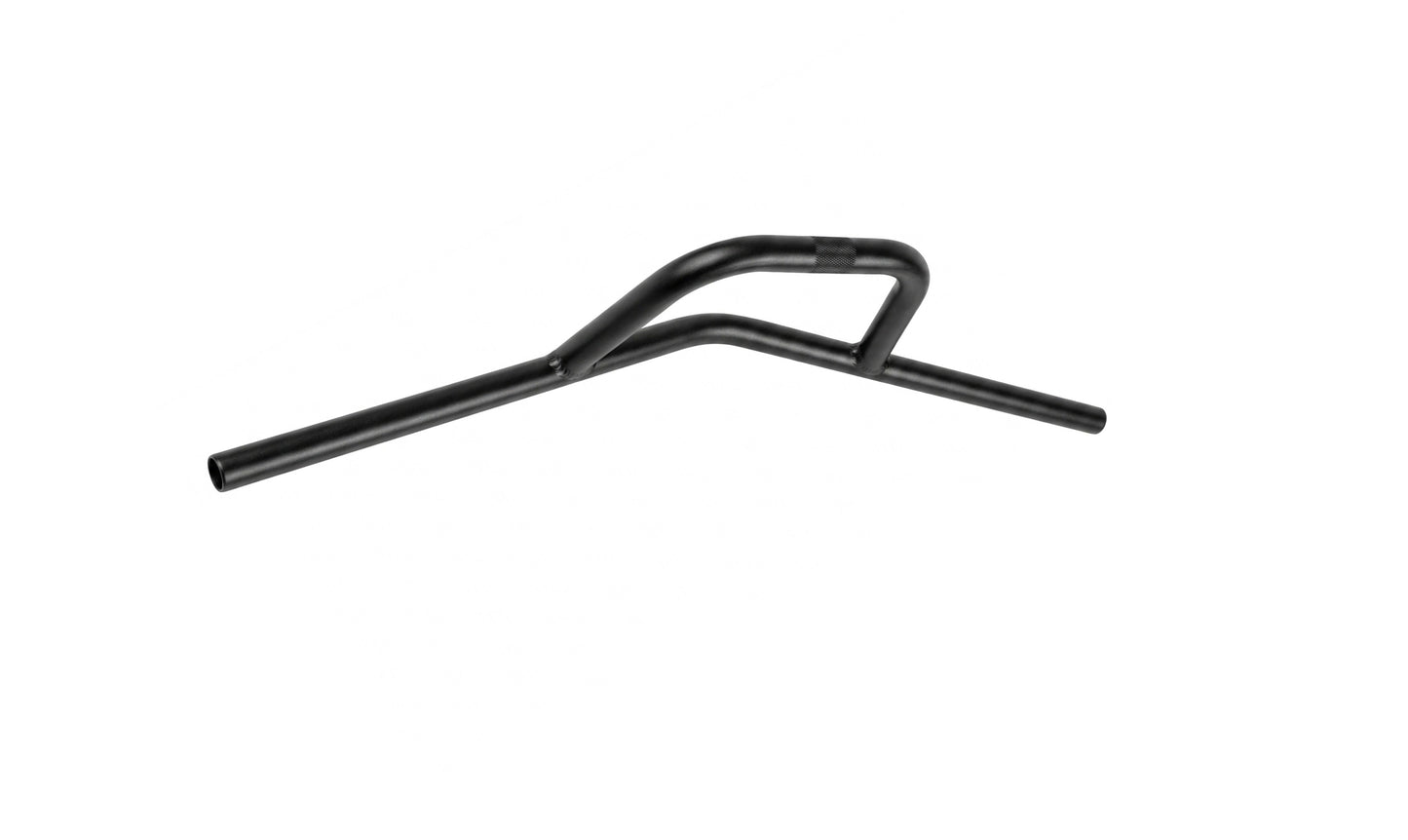 BMX Riser Lenker 22,2mm - 120mm High Rise - Sandschwarz - 680mm/720mm