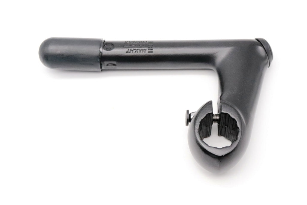 Retro Vorbau 25,4mm 22,2 mm für Rennrad Singlespeed in 150mm/80 mm Schwarz neu
