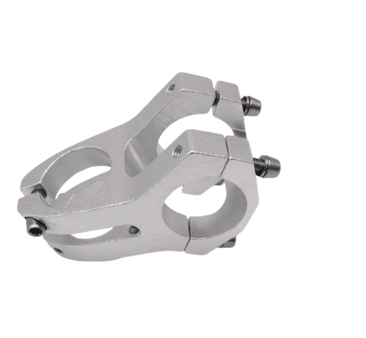 Fahrrad Vorbau Kurz 31.8 mm 40mm 0° CNC Aluminium Low Stack 30mm Schwarz Silber