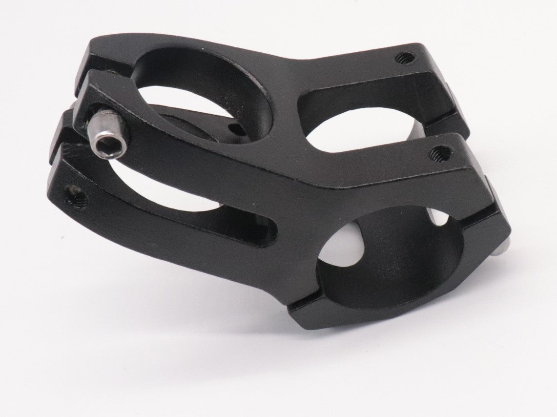 Fahrrad Vorbau Kurz 31.8 mm 40mm 0° CNC Aluminium Low Stack 30mm Schwarz Silber