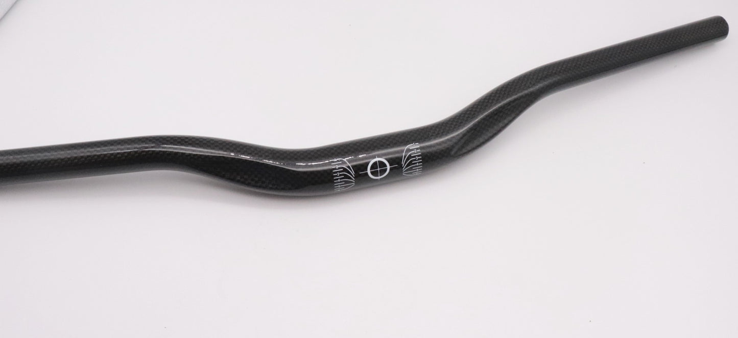 Carbon MTB Kohlefaser Riser Lenker 31,8mmH40mm 580-680mm fiber handlebar 135g