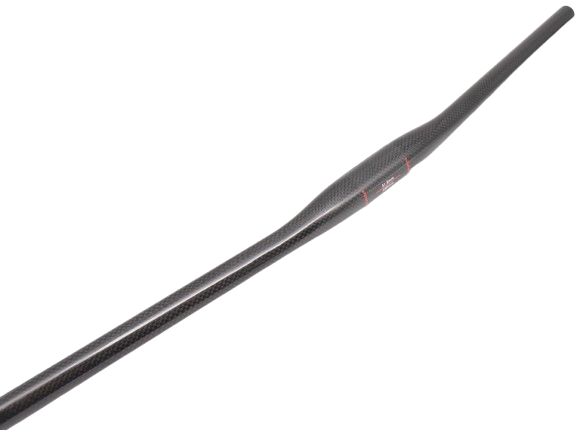 Carbon MTB Lenker 31,8mm Flat Bar Vollcarbon 3K Glossy 580-720mm Ultraleicht 130