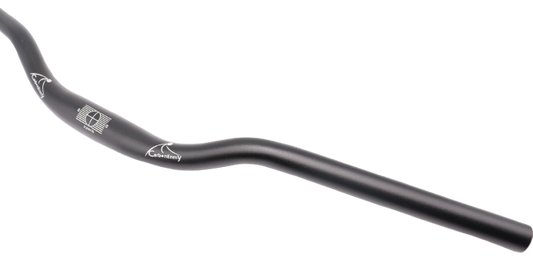 MTB Lenker Riser Bar 31,8mm Aluminium 30-50mm Hoch Fahrradlenker 620-780mm neu