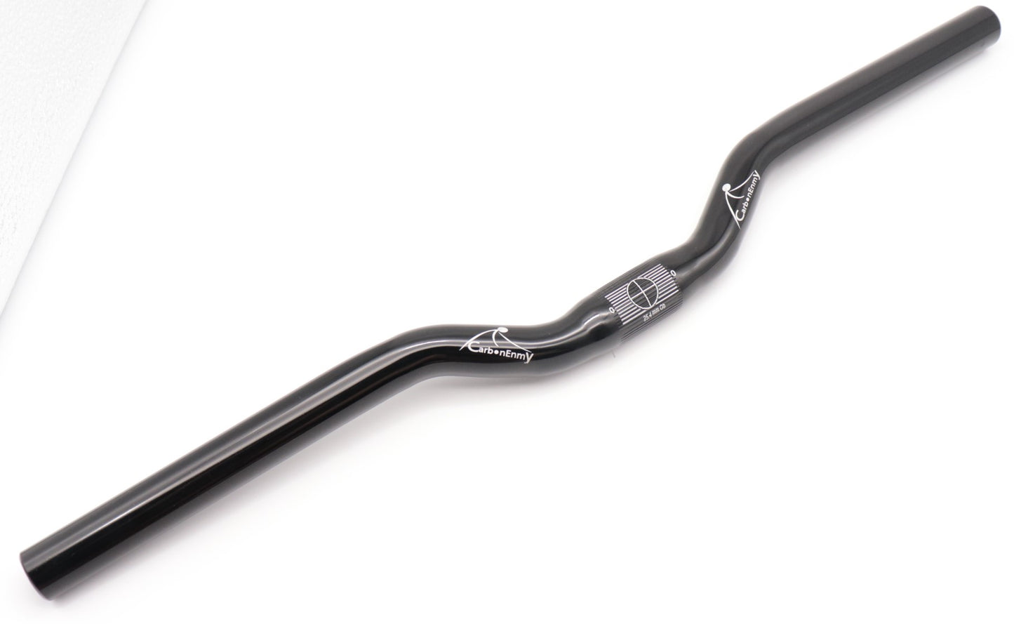 Alu Fahrrad Lenker Riser Bar 25,4 H30mm 520mm 600mm  Fixie Singlespeed Schwarz