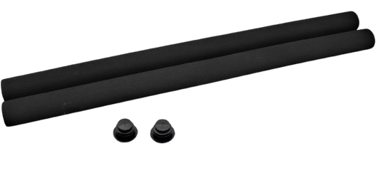 Fahrrad Lenkerbezüge Moosgummi 500mm Griffe Multilenker Schmetterlingslenker neu