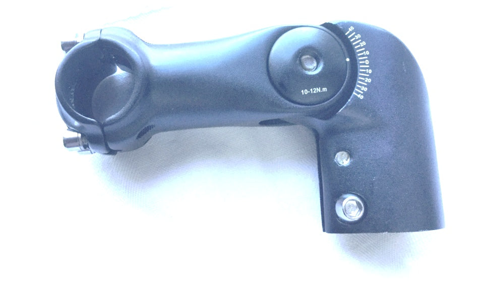 Verstellbarer Vorbau 25,4/31,8mm Fahrrad Lenker Vorbau 90/110mm 0-40° MTB City