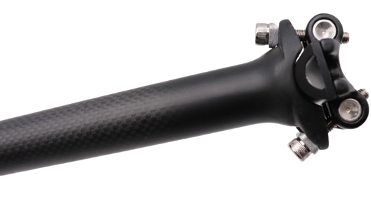 Carbon Sattelstütze 3K Matt Patent 27,2 31,6 mm MTB Rennrad 350 mm