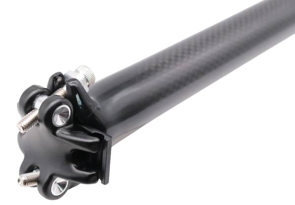 Carbon Sattelstütze 3K Matt Patent 27,2 31,6 mm MTB Rennrad 350 mm