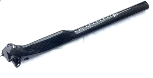 CarbonEnmy Aero Sattelstütze Carbon 30,8 31,6 mm 350 400 Triathlon Zeitfahren