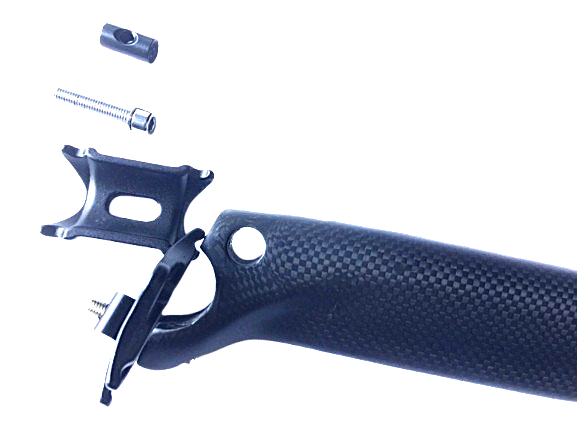 CarbonEnmy Aero Sattelstütze Carbon 30,8 31,6 mm 350 400 Triathlon Zeitfahren