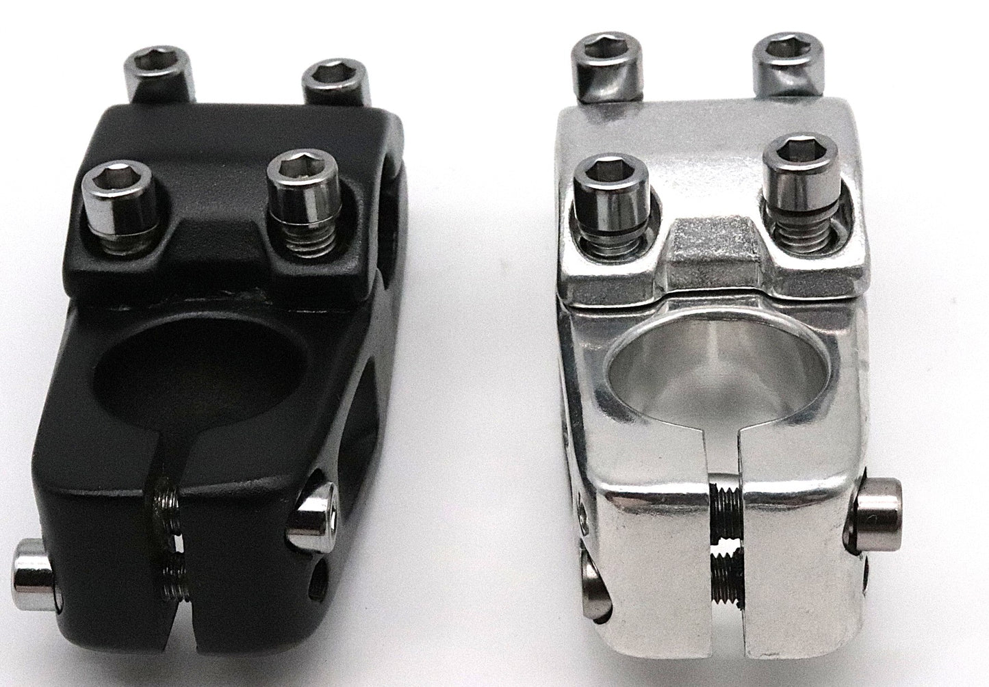 BMX Vorbau 40mm 15° Rise CNC Alu Anti-Rutsch 22,2mm Stunt Dirt Jump Super Short