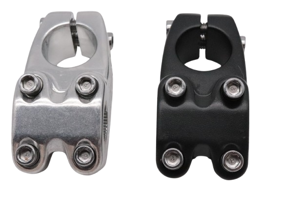 BMX Vorbau 40mm 0° CNC Alu 22,2mm Industrial Style Massiv Stabil Street Vorbau