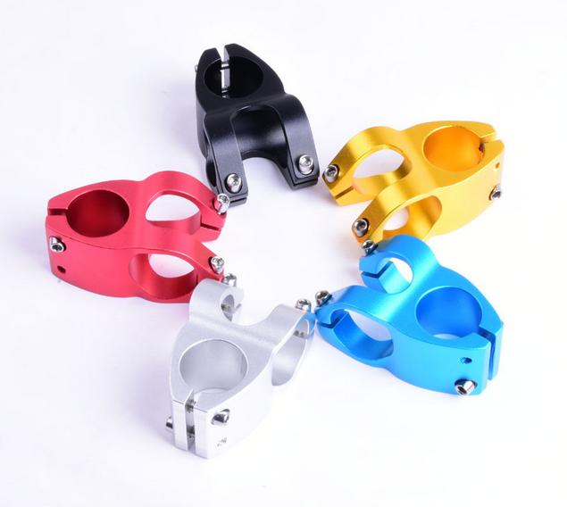 Fahrrad Vorbau Kurz 31.8mm 40mm 0° BMX MTB Dirt Jump CNC Aluminium 5 Farben Neu