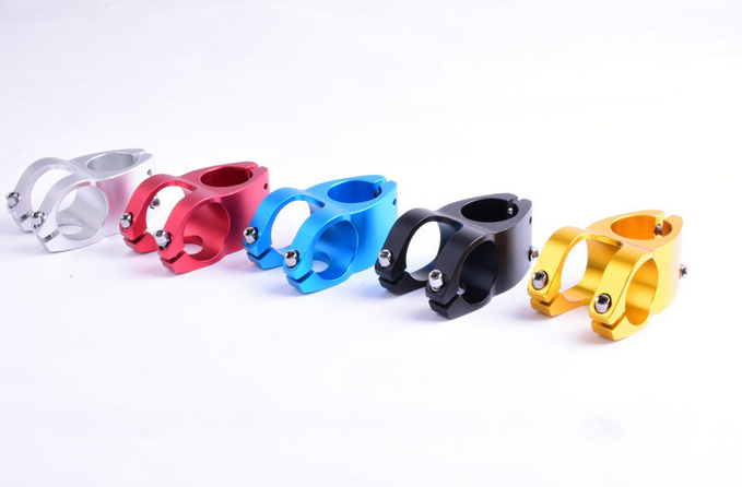 Fahrrad Vorbau Kurz 31.8mm 40mm 0° BMX MTB Dirt Jump CNC Aluminium 5 Farben Neu