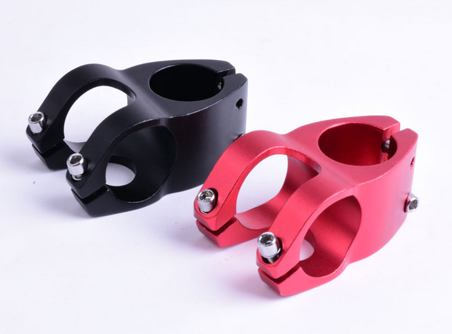 Fahrrad Vorbau Kurz 31.8mm 40mm 0° BMX MTB Dirt Jump CNC Aluminium 5 Farben Neu