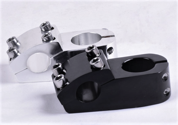 BMX Vorbau 50mm CNC Alu Top-Load 22,2mm 1 1/8" Lenkervorbau Freestyle Retro