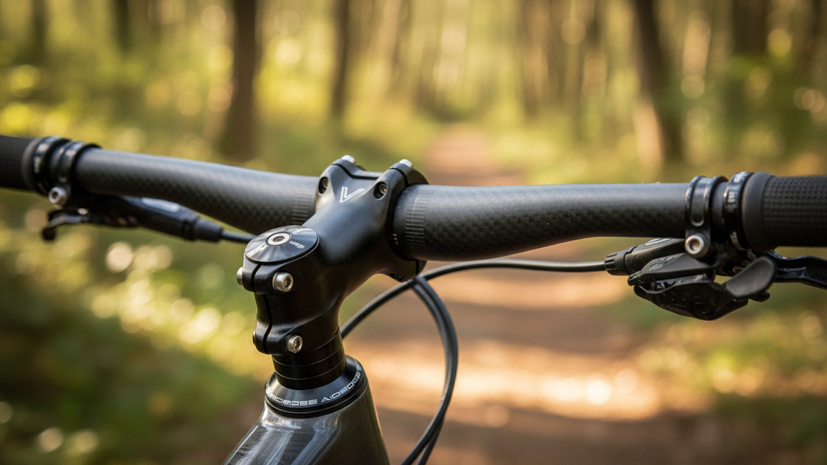 Fahrrad Vorbau 25,4mm 60mm 7° Ultraleicht MTB Rennrad Fixie Schwarz Silber
