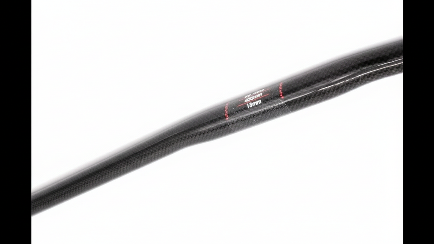 Carbon MTB Lenker 25,4mm Flat Bar 3K Glossy 108g Fahrrad Lenker 580-720mm XC