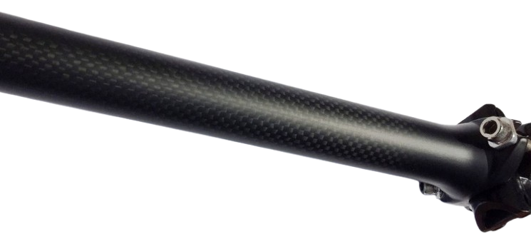Carbon Sattelstütze 3K Matt Patent 27,2 31,6 mm MTB Rennrad 350 mm
