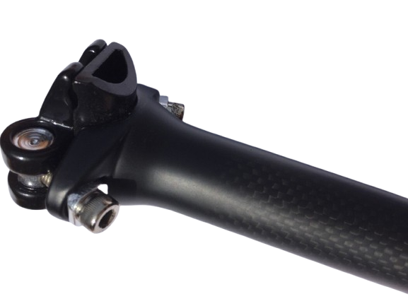 Carbon Sattelstütze 3K Matt Patent 27,2 31,6 mm MTB Rennrad 350 mm
